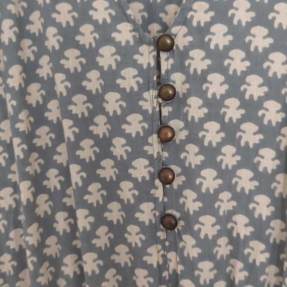 Perry Walker Collection Block Print Midi Dress - Picture 3 of 9